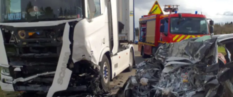 Accident mortel à Roquemaure : un automobiliste décède après une collision avec un poids lourd