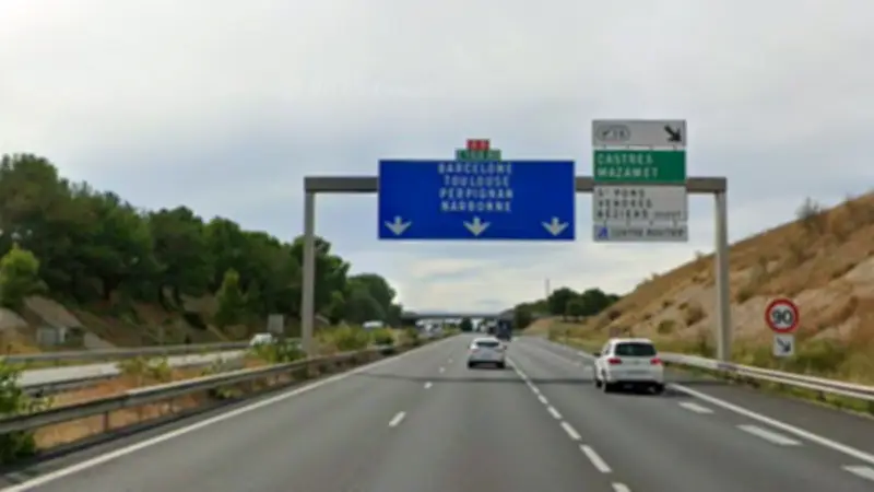Accident mortel sur l'A9 près de Béziers : un homme décède en perdant le contrôle de son véhicule