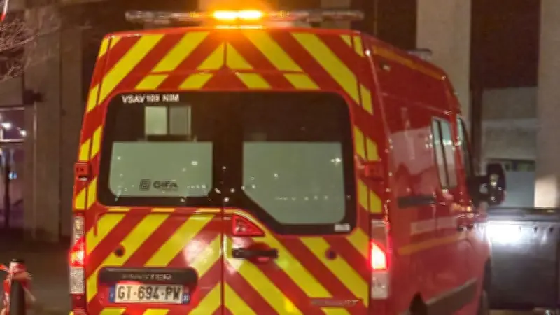 Accident violent à Nîmes : trois blessés évacués après collision sur l'avenue Jean-Jaurès