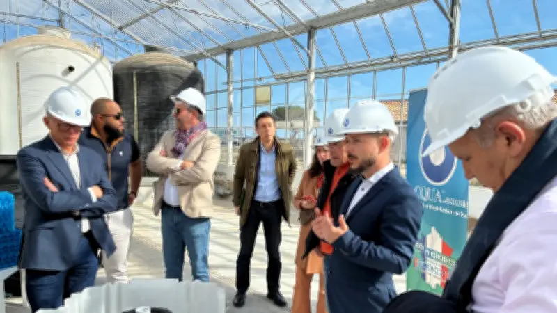 ACQUA.Ecologie s'installe à l'Ecosite de Mèze avec un bail de 50 ans et de grandes ambitions