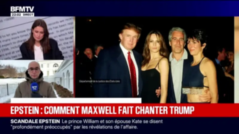 Affaire Epstein : Ghislaine Maxwell accusée de chantage et de complicité