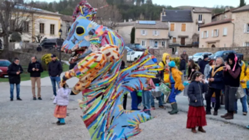 Alzon célèbre son carnaval avec un M. Carnaval exceptionnel de 30 heures de travail
