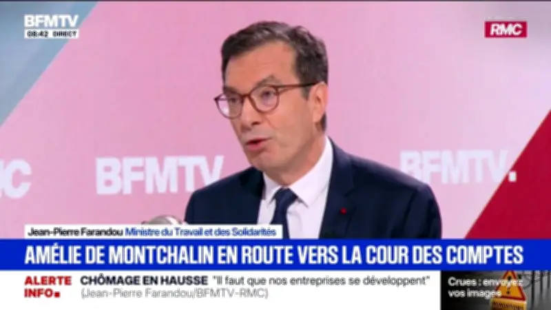 Amélie de Montchalin nommée à la Cour des Comptes, saluée par le ministre du Travail