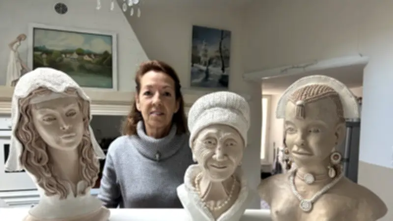 Annie Taussac expose ses sculptures féminines à l'Isle-sur-la-Sorgue