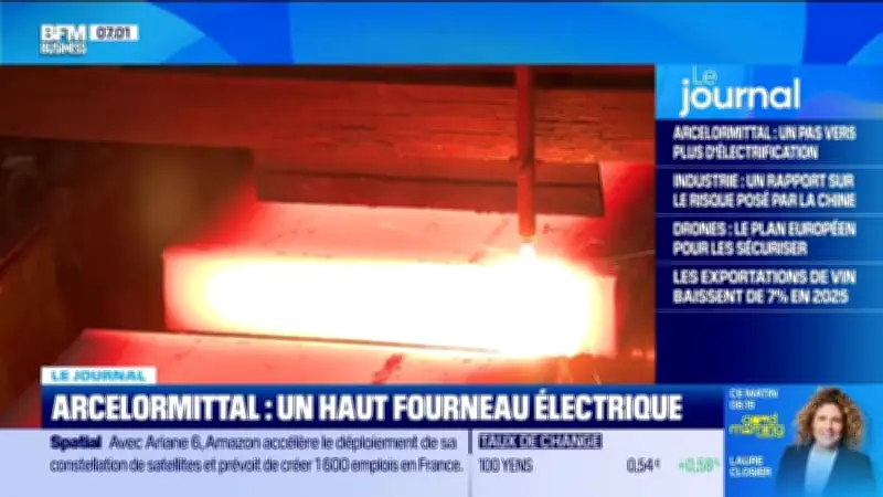 ArcelorMittal lance la construction d'un haut fourneau électrique en France