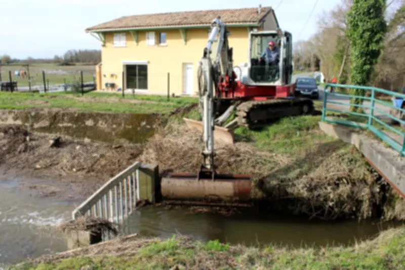 Arveyres : la mobilisation des riverains sauve les digues de la Dordogne