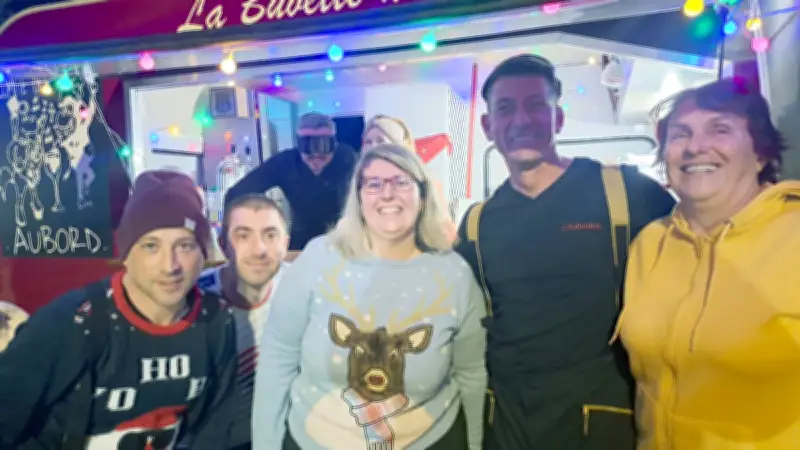 Aubord se métamorphose en station alpine pour une soirée ski inoubliable