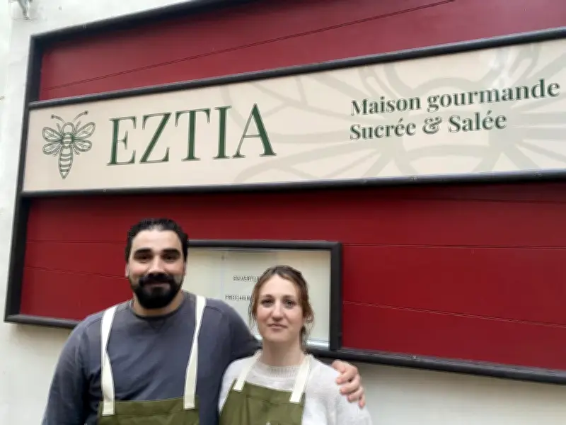 Audrey et Nelson Da Silva inaugurent Eztia, un restaurant-ferme mêlant déjeuner et pâtisserie