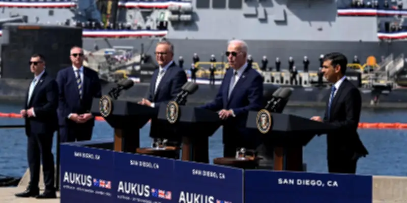 Australie : plus de 2 milliards d'euros investis pour un chantier naval de sous-marins nucléaires dans le cadre d'Aukus