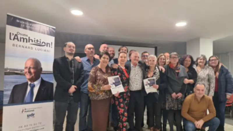 Bernard Luciani présente sa liste "Osons l'ambition" pour les élections municipales
