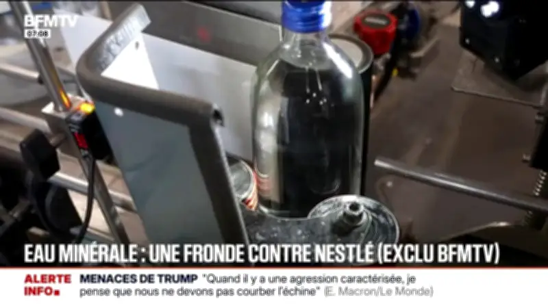 Bonneval attaque Nestlé sur l'utilisation de la mention "eau minérale naturelle"