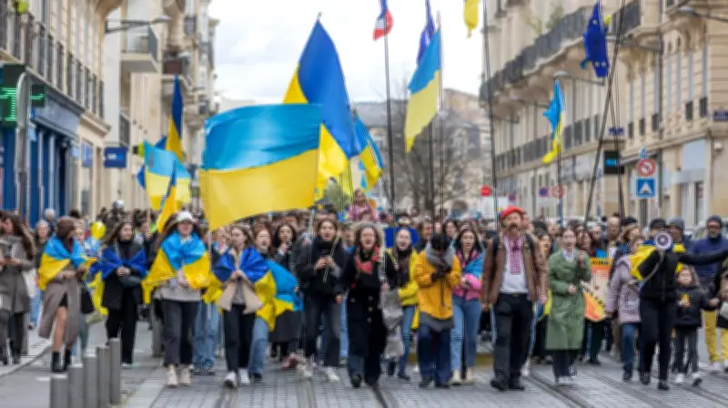 Bordeaux se mobilise pour l'Ukraine à l'approche du 4e anniversaire de l'invasion