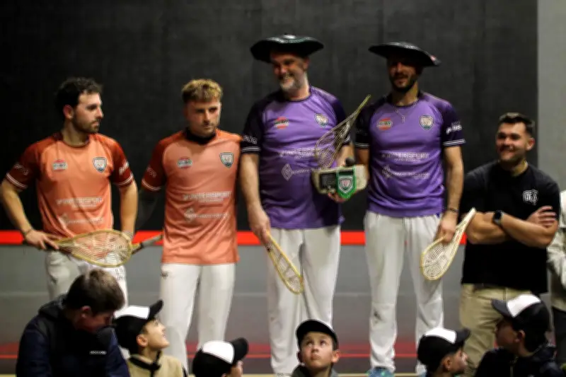 Bruno Driolet et Joël Sistiague remportent les Masters de xare à Hasparren