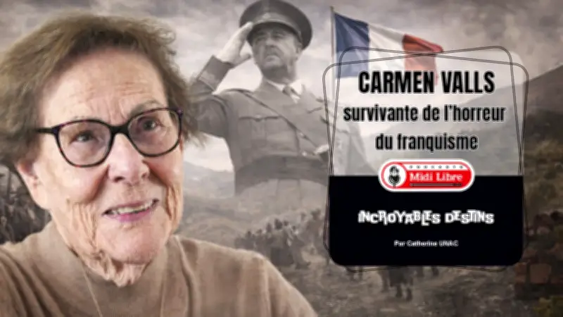 Carmen Valls, survivante du franquisme, raconte son exil dans l'Hérault