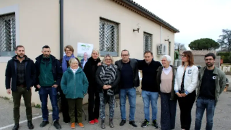 Cédric Féo lance sa campagne municipale à Saint-Just-d'Ardèche avec un local citoyen