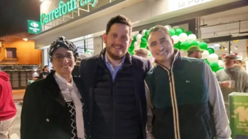 Chakir et Assiya Azzouzi reprennent le Carrefour City de Saint-Quentin-la-Poterie