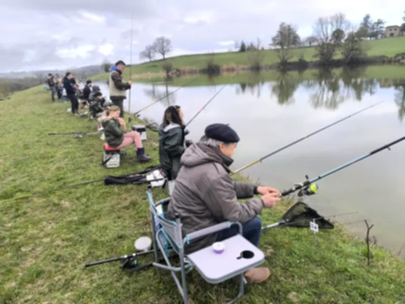 Challenge de pêche à la truite : succès à Baleyssagues avec 250 prises
