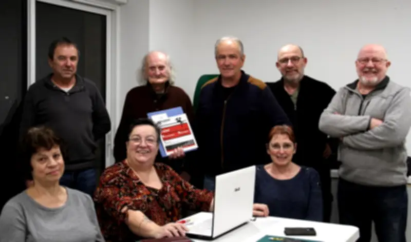 Changement de présidence à l'Amicale des retraités de la vallée de l'Auribat