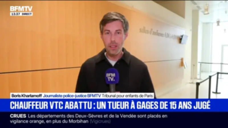 Chauffeur VTC abattu à Paris : l'avocate du suspect de 15 ans exprime ses regrets