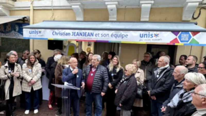 Christian Jeanjean inaugure sa permanence de campagne à Palavas-les-Flots
