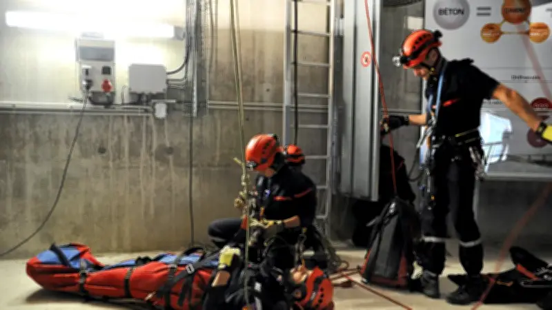 Chute grave d'un ouvrier dans une cuve désaffectée près de Montpellier