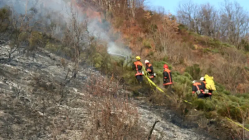 Écobuage hors contrôle en Lozère : 25 hectares ravagés par les flammes