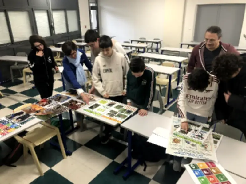 Écodélégués lycéens et collégiens unis pour l'environnement à Saint-Aigulin