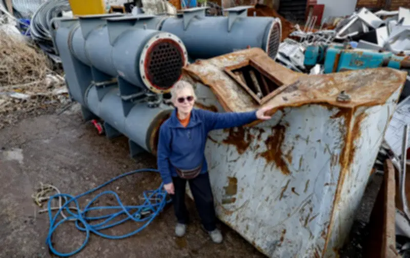 Colette Le Floch, légende rochelaise de la récupération de métaux, prend sa retraite après 50 ans