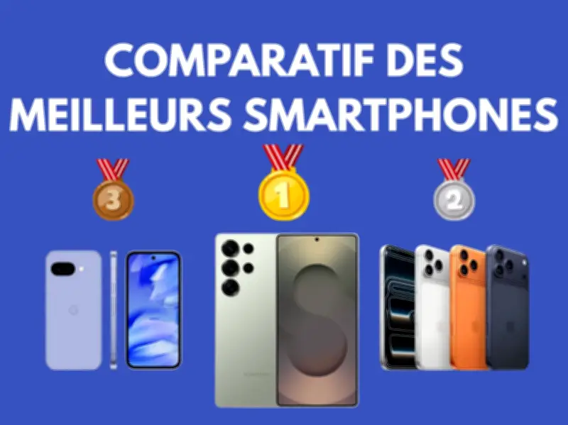 Comparatif 2024 : Les Meilleurs Smartphones Haut de Gamme pour Tous les Usages