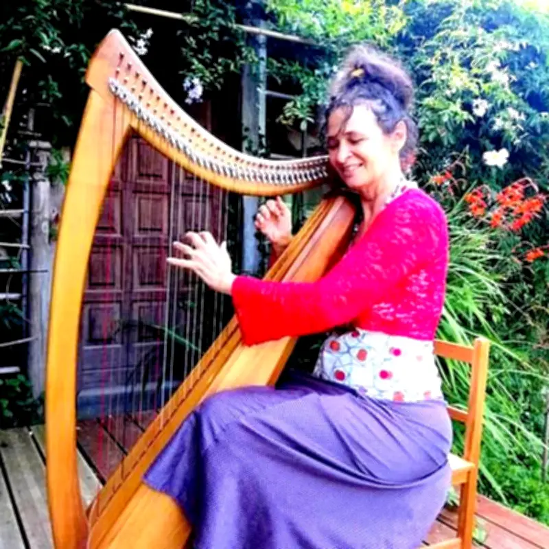 Concert de harpe de Marie-Claire Maisonnave à l'abbaye de Belloc le 14 février