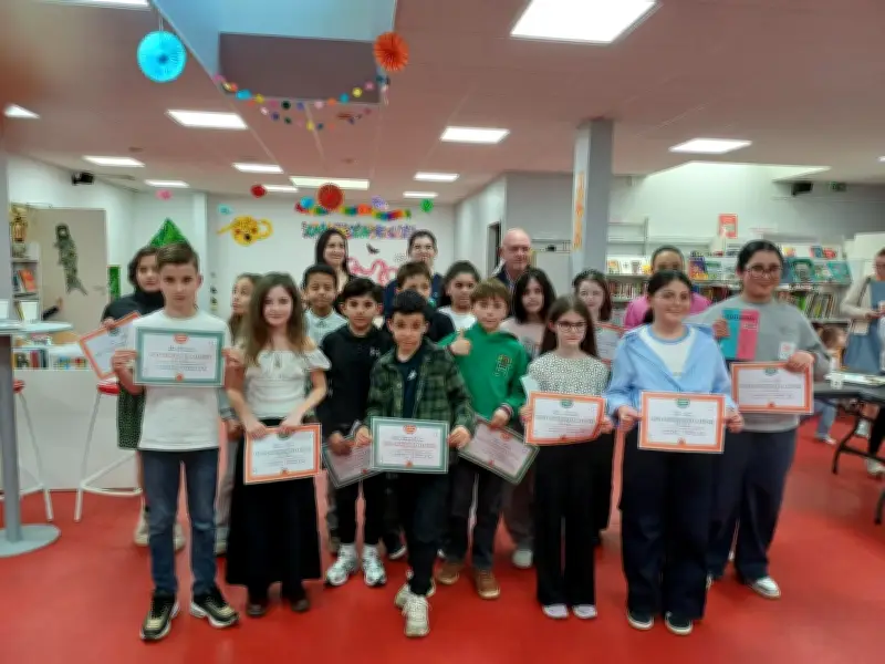 Concours de lecture à Pauillac : seize enfants de CM2 en compétition départementale