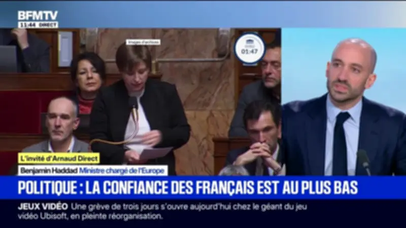 Confiance politique en berne : seulement 22% des Français font confiance à la politique