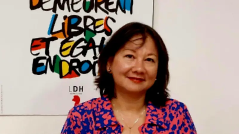 Conférence de Nathalie Tehio sur l'État de droit à Colombiers dans l'Hérault