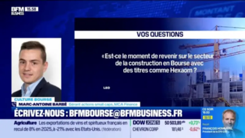 Construction en Bourse : Le moment opportun pour investir dans des valeurs comme Hexaom ?
