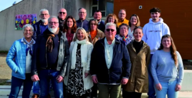 Corinne Étourneau candidate à la mairie de Saint-Hilaire-de-Villefranche avec une équipe de sortants