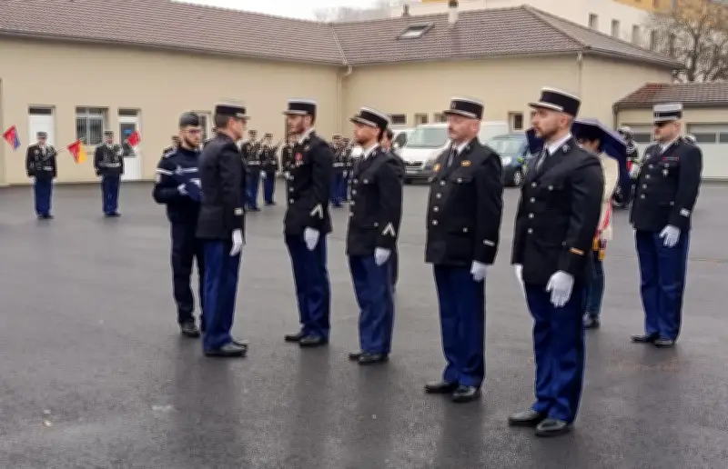 Cérémonie émouvante en Dordogne pour honorer les gendarmes victimes du devoir