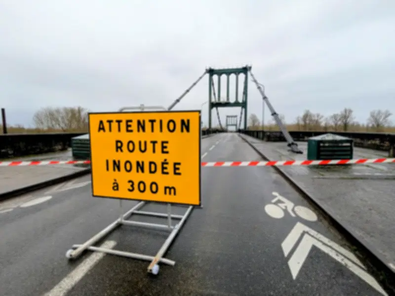 Crue de la Garonne : fermetures imminentes de ponts et coupures routières à Marmande