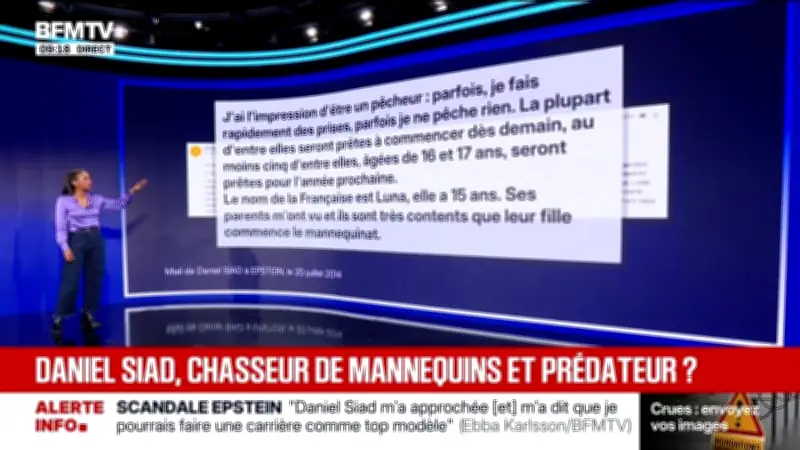 Daniel Siad accusé de viol et traite d'êtres humains par une ex-mannequin suédoise