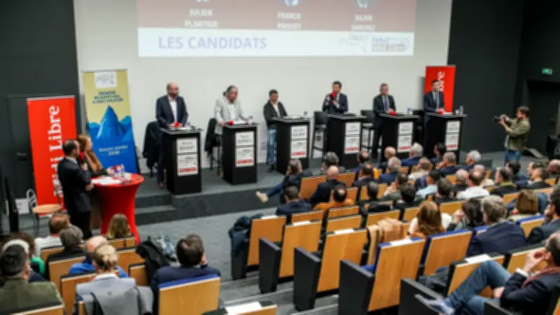 Débat des municipales à Nîmes : six candidats s'affrontent sans concession