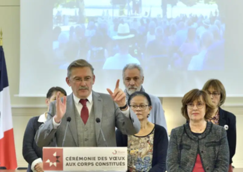 Denis Baldès maintient le projet du Stade Blayais à 1 million d'euros lors des vœux