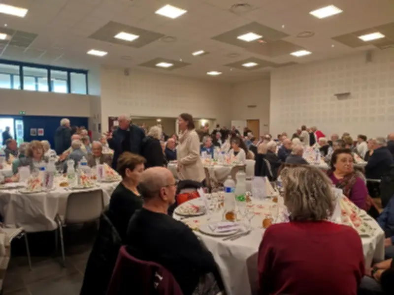 Dernier repas des aînés pour la maire Véronique Chambaud qui quitte ses fonctions