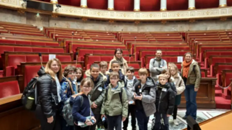 Des écoliers lozériens découvrent Paris et la démocratie à l'Assemblée nationale