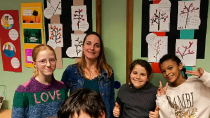 Des élèves de CM2 exposent leurs haïkus à la médiathèque de Prades-le-Lez