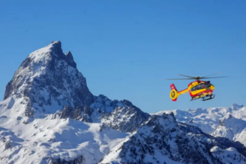 Deux accidents graves de ski dans les Hautes-Pyrénées : deux préadolescents héliportés