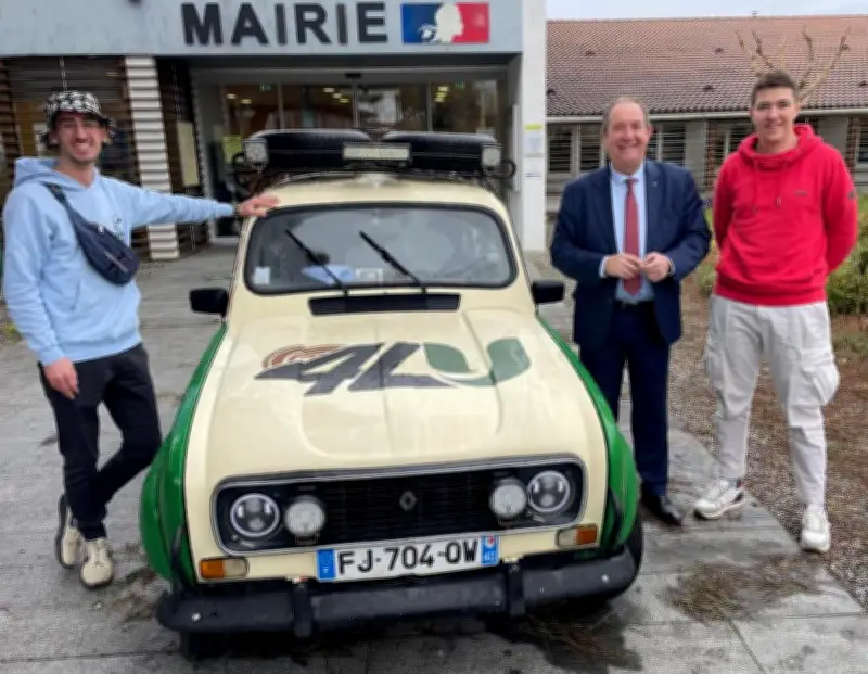 Deux jeunes amis s'élancent dans l'aventure solidaire du 4L Trophy au Maroc