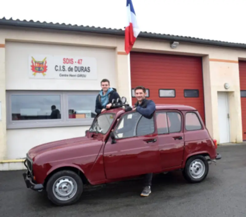 Deux Sapeurs-Pompiers S'Engagent dans le 4L Trophy, un Rallye Humanitaire au Sahara