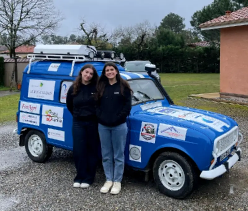 Deux étudiantes de Bayonne s'élancent dans l'aventure solidaire du 4L Trophy