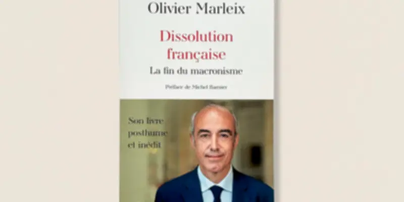 Dissolution française d'Olivier Marleix : un succès éditorial posthume inattendu