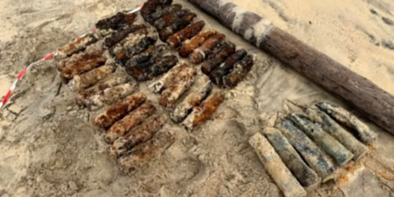 Déminage en Gironde : 35 obus de la Seconde Guerre mondiale neutralisés sur une plage