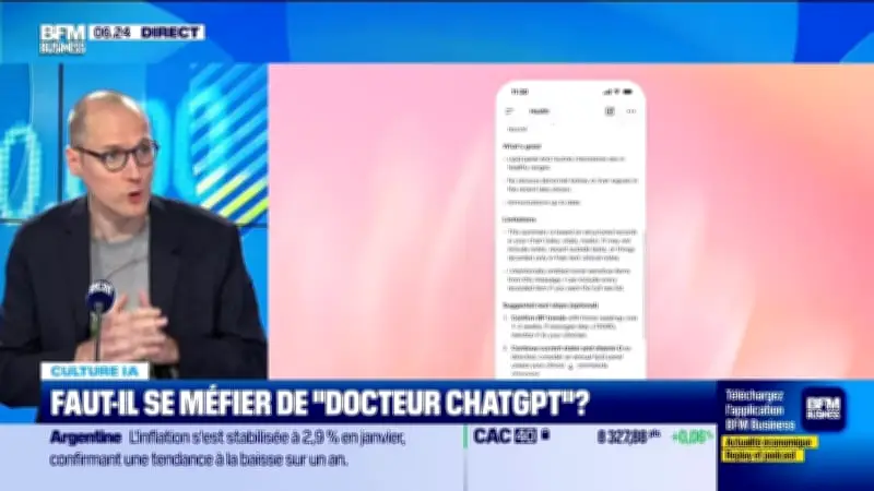 Docteur ChatGPT : l'IA dans la santé, une révolution à double tranchant